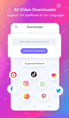 Video Downloader -No Watermark android App screenshot 0